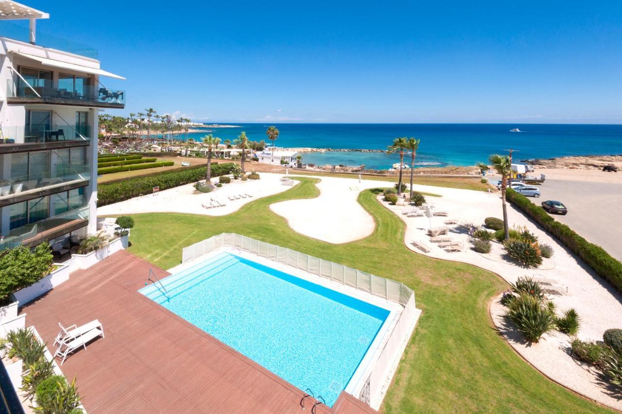 Apartment Marina - Beachfront Протарас Экстерьер фото