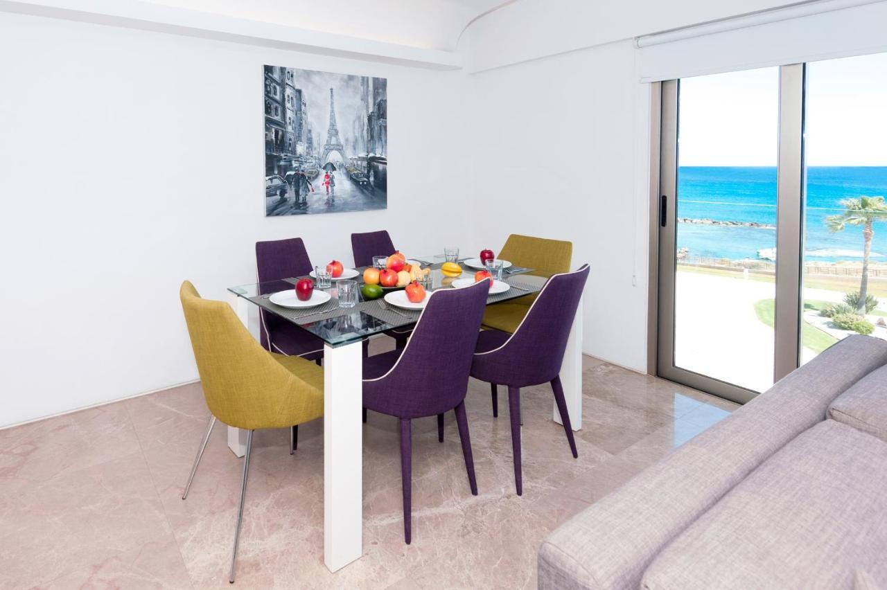 Apartment Marina - Beachfront Протарас Экстерьер фото