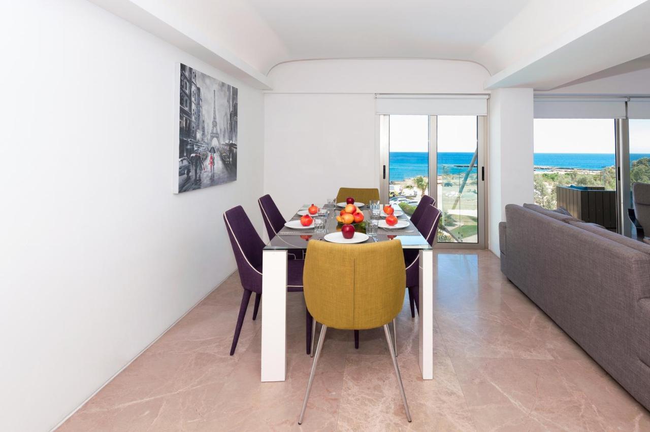 Apartment Marina - Beachfront Протарас Экстерьер фото